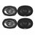 2 Pair  Alpine SXE Series 2-Way 6x9" Coaxial Speakers, 280W Peak Power (SXE-6926S)