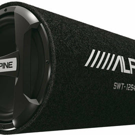 Alpine SWT-12S4 1500W Max Single 12" Bass Reflex Sealed Subwoofer Tube Enclosure