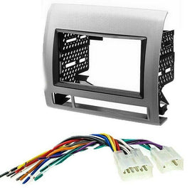 Car Radio Stereo Single Double DIN Dash Kit Harness for 2005-2011 Toyota Tacoma