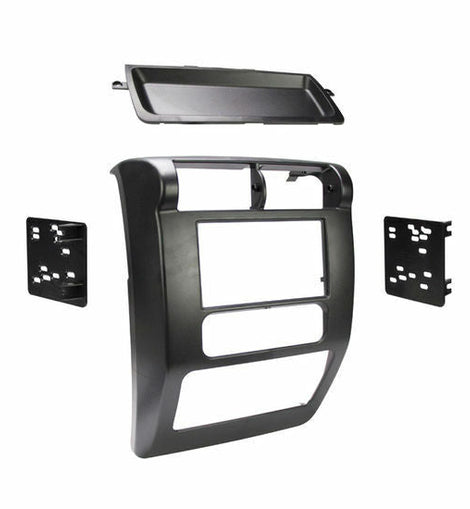 Metra 95-6541 Matte Black Double DIN Dash Kit for 2003-2006 Jeep Wrangler