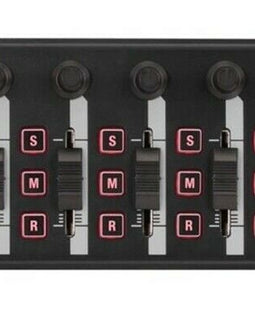 KORG nanoKONTROL2 USB Slim-Line USB Midi Control Surface in Black NANOKON2BK