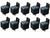10 PACK Bosch Styl 12 VOLT DC 40 AMP SPTD AUTO/MARIN RELAY 5 PIN W/ MOUNTING TAB