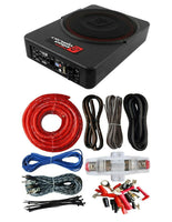 Cerwin Vega VR10 Under Seat Subwoofer Enclosure + KIT4R 4G AMP Kit