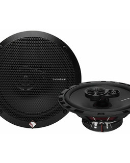 Rockford Fosgate Prime R165X3 Car Speaker<br/>180W Peak, 90W RMS 6.5" 3-Way PRIME Series Coaxial Speakers w/ Silk Tweeters