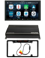 Alpine ILX-W670 + KTA-450 + CAM1800B Bundle 7" Mechless 400W Amplifier & Camera
