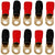 MR DJ DGRT0010 1/0 Gauge Crimp Ring Terminals Connectors 10-Pack (Red, Black)