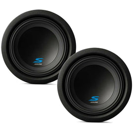 2 Alpine S-W8D2 Car Subwoofers<br/> 900W Max (300W RMS) 8" S-Series Dual 2 Ohm Car Subwoofers