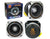 2 MR DJ HDT1000S 4" Titanium Horn Bullet High Compression Tweeter Car Van ATV UTV Marine Boat Motorcycle Motorsports Competition