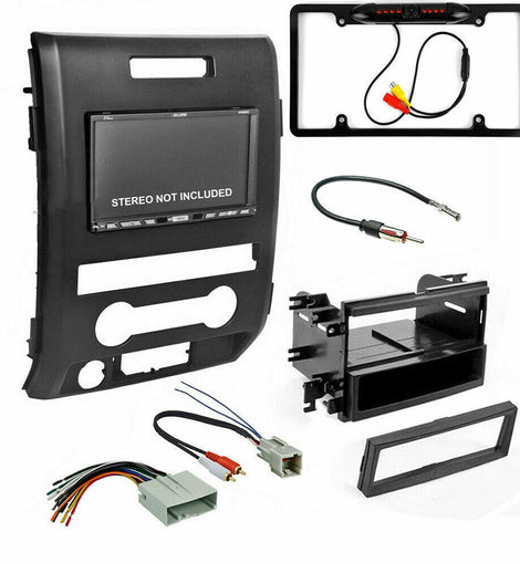 Aftermarket Car Install Dash Kit Compatible with Ford F-150 2009 2010 2011 2012