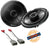 Pioneer TS-G1620 250W 6.5" 2Way Car Speakers + Speaker Adapter Fit Honda Vehicle