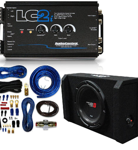 H7SE10 Audio Control LC2iB and Amp kit 4 gauge package