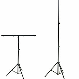 MR DJ LS-100 9 FT Pro DJ Lighting Tripod & T-Bar Portable Light Stand Cross BAR