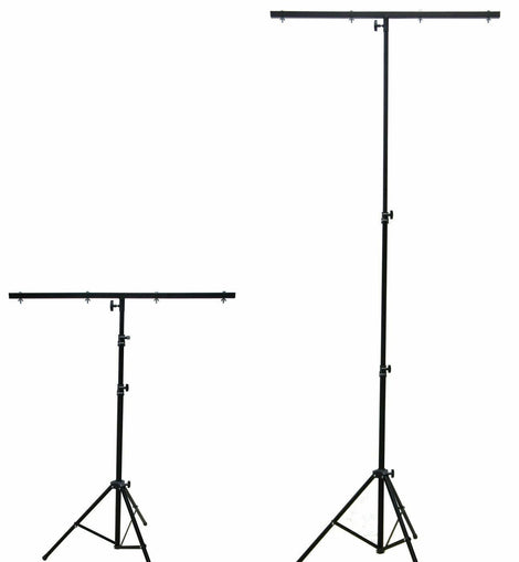 MR DJ LS-100 9 FT Pro DJ Lighting Tripod & T-Bar Portable Light Stand Cross BAR