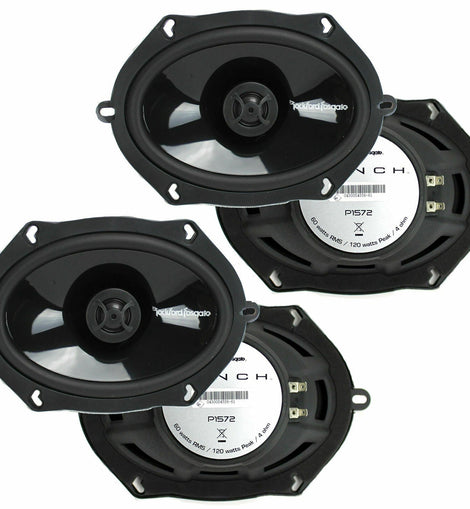 2 Pair Rockford Fosgate P1572 5x7
