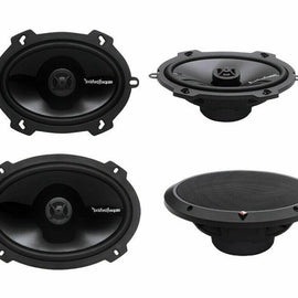 Rockford Fosgate P1572 5x7" 120W + P1692 6x9" 150W 2 Way Car Speakers