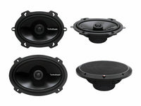 Rockford Fosgate P1572 5x7" 120W + P1692 6x9" 150W Car Speakers