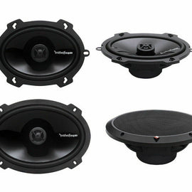 Rockford Fosgate P1572 5x7" 120W + P1692 6x9" 150W Car Speakers