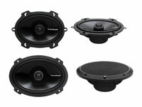 Rockford Fosgate P1572 5x7" 120W + P1692 6x9" 150W Car Speakers