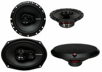 Rockford Fosgate R165X3 6.5" 3 Way & R169X3 6x9" 260W 3 Way Car Speakers