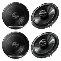 4 X TS-G1620F 6.5" 300W Full Range Coaxial Car Stereo Speakers 2 Pair