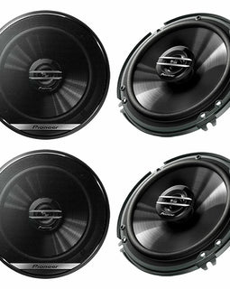 2 Pioneer TS-G1620F 6-1/2" 2-Way Coaxial Speaker 300W Max. / 40W Nom. (2Pairs)
