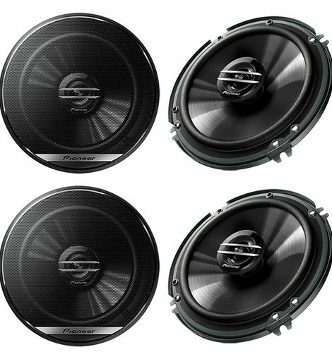 4 X Pioneer TS-G1620F 6.5