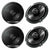2 Pioneer TS-G1620F 6-1/2" 2-Way Coaxial Speaker 300W Max. / 40W Nom. (2Pairs)