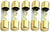American Terminal AGU-80-5 5 pcs AGU 80 Amp Standard Gold Glass Fuses Tube for Car Auto Audio Power Safety Protect Radio Amplifier Home Marine Installation