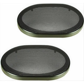 2 Absolute USA CS68 <BR/>universal 6x8" speaker coaxial component protective grills cover