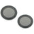 2 Absolute CS4 4" universal 4" speaker coaxial component protective grills covers