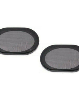 2 Absolute USA CS4x10 4x10" Speaker Grill<br/>Universal 4x10" Car Speaker Coaxial Component Protective Grills Covers Pair