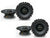 2 Alpine S-S65 Car Speaker 480W Max (160W RMS) 6.5" 2-Way Coaxial Car Speakers