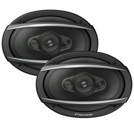 2 PIONEER TS-A6960F 450W MAX 6" X 9" 4-WAY 4-OHM STEREO COAXIAL SPEAKER (1PAIR)
