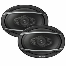 Pioneer TS-A6960F 6x9" 4-Way 450Watt Coaxial Car Audio Speakers (Pair)