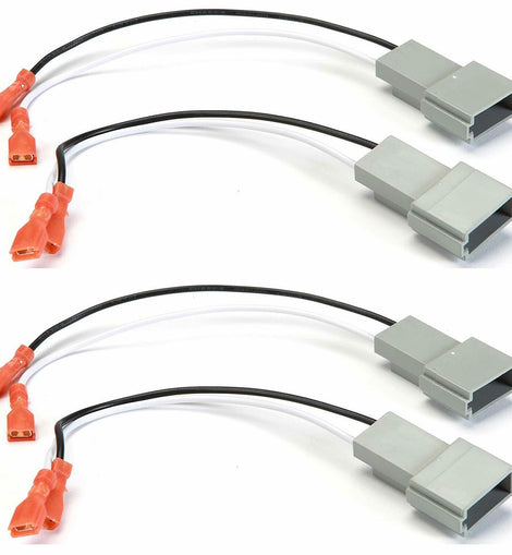 2 Fit Ford 89 - Up Speaker Plugs Connects To Factory Speaker Harness