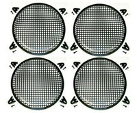 4 10" SubWoofer Metal Mesh Cover Waffle Speaker Grill Protect Guard DJ Car Audio