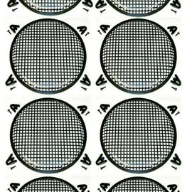 8 MK Audio 10" Subwoofer Metal Mesh Cover Waffle Speaker Grill Protect Guard DJ Car Audio