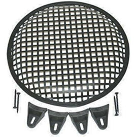 2 Patron 10" SubWoofer Metal Mesh Cover Waffle Speaker Grill Protect Guard DJ