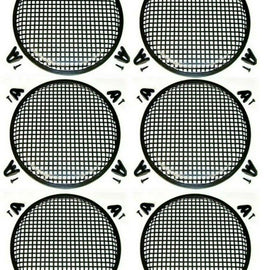 6 Patron 12" SubWoofer Metal Mesh Cover Waffle Speaker Grill Protect Guard DJ