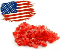 Absolute 50pcs Lock Quick Splice Wire Terminals Snap Lock Red 18-22 AWG