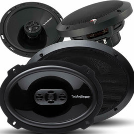 Rockford Fosgate P1694 + P1650 <br/> Punch P1694 6" X 9" 300W 4-Way + P1650 6.5" 220W 2-Way