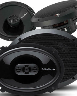 Rockford Fosgate Punch P1694 6" X 9" 300W 4-Way + P1650 6.5" 220W 2-Way