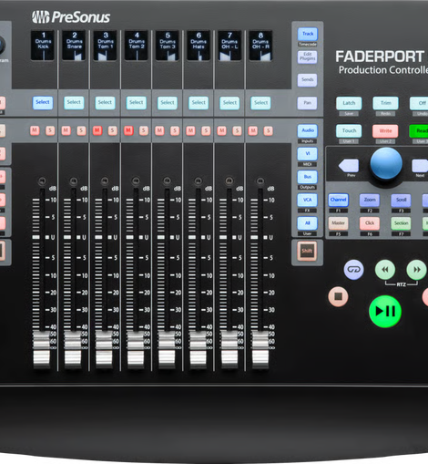 PreSonus 2777100202 FaderPort 8 8-channel Production Controller