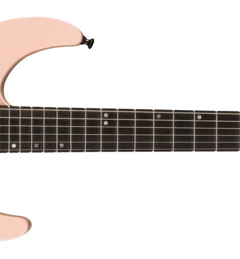 Jackson American Series Virtuoso, Streaked Ebony Fingerboard, Satin Shell Pink