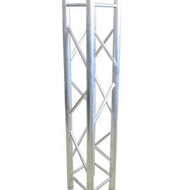 MR DJ DTSQ492 4.92' x 12" Universal Straight Square Tubing Box Aluminum Lighting Trussing Segment for Pro Lighting
