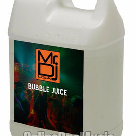 MR DJ BUBBLE-JUICE 1 Gallon Bubble Juice Fluid for Bubble Machines