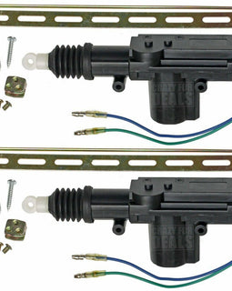 Universal Car Power Door Lock Actuator 12-Volt Motor (2 Pack)