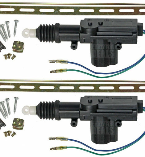 Universal Car Power Door Lock Actuator 12V Motor (2 Pack)