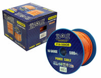 Absolute P16-500OR 16 Gauge 500-Feet Spool Primary Power Wire Cable (Orange)