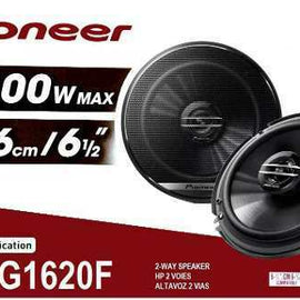 PIONEER 6.5-INCH 6-1/2" CAR AUDIO COAX 2-WAY SPEAKERS PAIR 600W MAX with TW-600